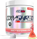 EHP Labs OxyShred Pre Workout Powder - Preworkout Powder with L Glutamine &amp Acetyl L Carnitine Energy Boost Drink - Juicy Watermelon 60 Servings