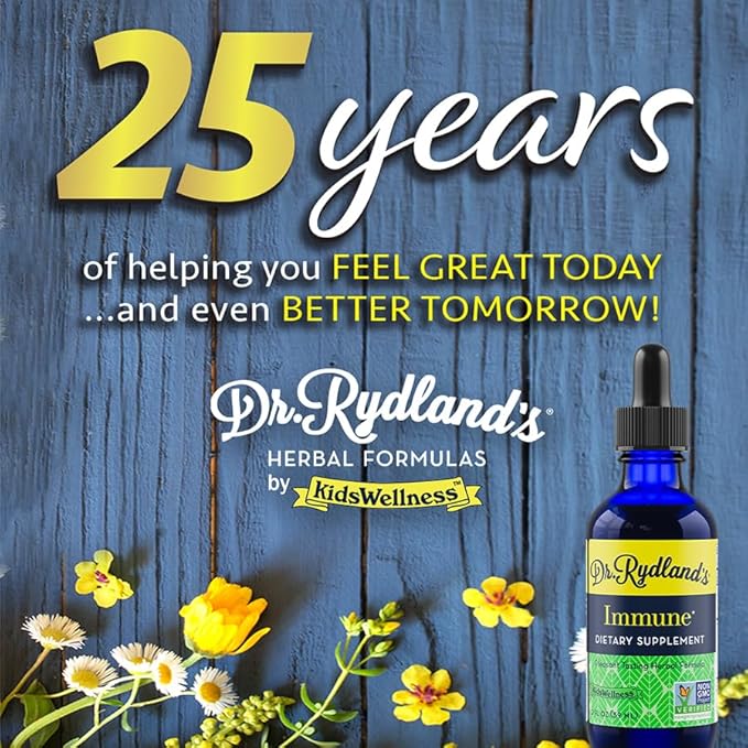 Dr. Rydland's Herbal Supplement | Created by KidsWellness |CandiBiome | Restores Intestinal Balance Related to Digestive Skin Immune Disorders | 2 Ounce Bottle