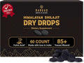Bargad Shilajit Dry Drops | Natural Energy &amp Stamina | 100% Authentic Himalayan Shilajit Resin in Dry Form | Supports Vitality Focus &amp Detox | No Additives or Fillers | 60 Count