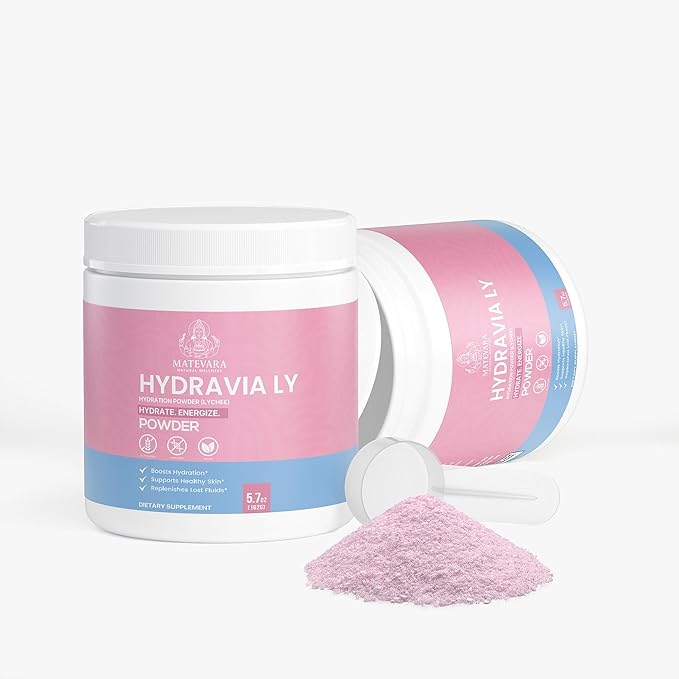 Hydravia Hydration Powder | 5.71 Oz (Lychee)