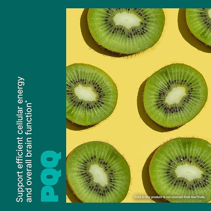 Swisse PQQ + DHA Brain Booster | Supports Brain &amp Heart Health | Enhances Attention &amp Focus | Functional Memory Support | Promotes Efficient Metabolism &amp Mitochondrial Health | 30 Softgels