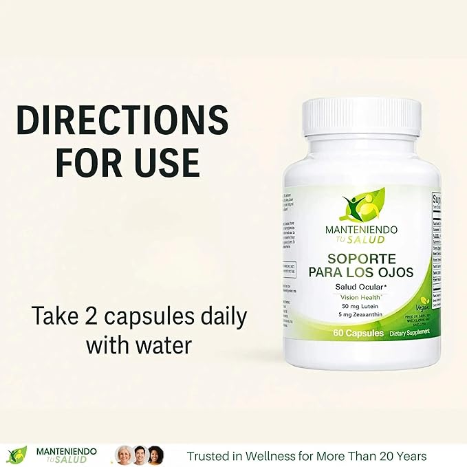 Soporte para Los Ojos Vision Health 60 Capsules