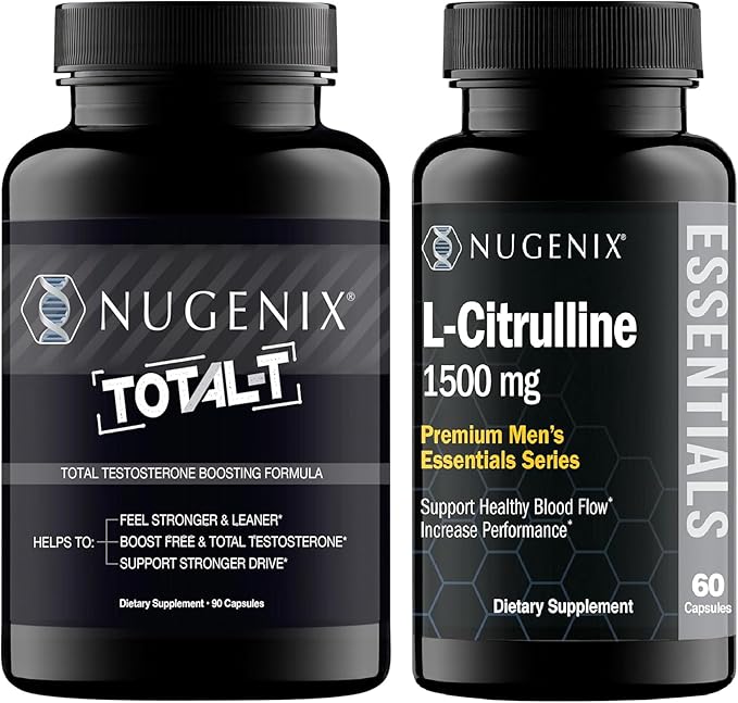 Nugenix Essentials Citrulline and Total-T Testosterone Booster for Men