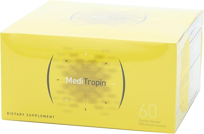 Meditropin – Anti-Aging Amino Acid Supplement for Adults – Supports Natural Growth Hormone Production Vitality &amp Recovery – 60 Sachets