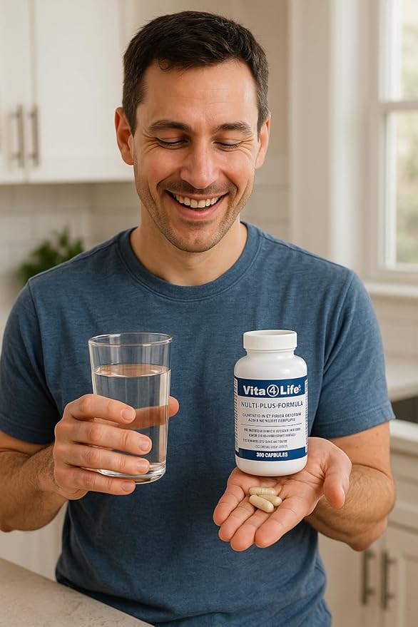 Vita4Life!® Bariatric Multivitamins Multi-Plus Formula | 483% Iron Support | 360 Fast-Absorbing Capsules | Complete Vitamin B Complex for Gastric Bypass &amp Sleeve Patients | Made in USA