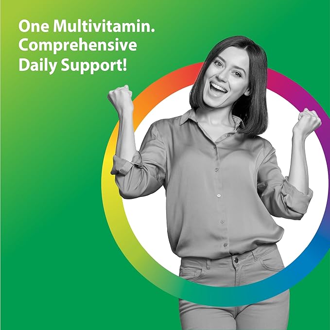 Rainbow Light Multivitamin for Women | 120 Capsules | with Organic Fruits and Vegetables | Vegetarian Non-GMO