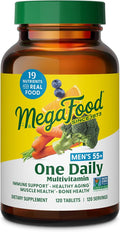 Mega Food Men Over 55 One Daily 120 Count  0.515 Pound