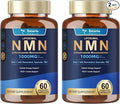 Totaria 2 Packs Liposomal NMN Supplement 1000mg 14-in-1 NMN Resveratrol Complex with CoQ10 TMG Quercetin ALA PQQ Support NAD Levels Cellular Energy &amp Healthy Aging cGMP Filler Free