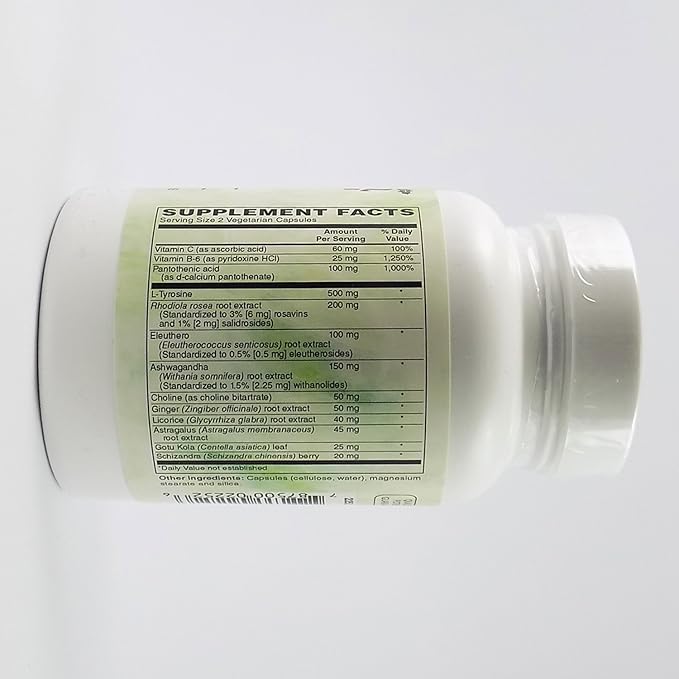 Holly Hill Health Foods Adrenal Support 60 Vegetarian Capsules