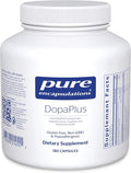 Pure Encapsulations DopaPlus - Supports Dopamine Production - for Daily Brain Function* - with Folate Vitamin B6 &amp L-5-MTHF - Non-GMO &amp Vegan - 180 Capsules