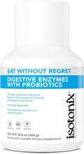 Isotonix® Digestive Enzymes with Probiotics | DigeZyme® Multi-Enzyme Complex &amp Lactospore® Bacillus Coagulans | Nutrient Absorption Gut Balance &amp Digestive Health | Vegan Gluten-Free | 90 Se