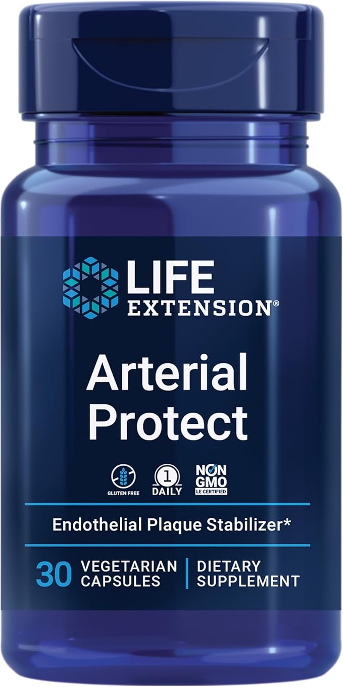 Life Extension Pycnogenol French Maritime Pine Bark &amp Gotu Kola Arterial Health Supplements - 60 &amp 30 Vegetarian Capsules
