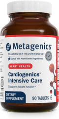 Metagenics Cardiogenics Intensive Care - Heart Health Supplement* - with Arjuna Bark Hawthorn Leaf Magnesium Calcium Selenium &amp Amino Acids - SupportsHealthy Circulation* - 90 Tablets