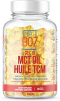 Dr. Boz - C8:C10 MCT Oil Supplement (330 Softgels) - Doctor Approved - Natural Energy &amp Mental Focus - Increases Ketones - Made from Pure Coconut Oil - Made in The USA - Self Care