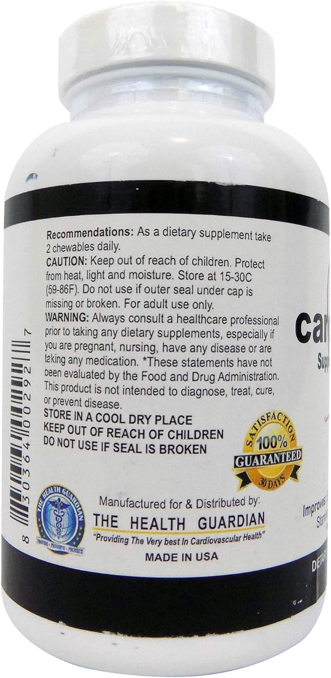 CardioForLife 60 Chewable Tablets - Berry
