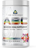 Core Nutritionals ABC Advanced BCAA Supplement | Amino Acid Recovery Blend | with Glutamine Beta Alanine Citrulline Malate | 20 Servings (Australian Gummy Snakes)