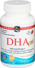 NORDIC NATURALS Strawberry DHA Xtra 1660 MG 60 SG 60 CT
