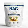 The Standard LAB NAC Supplement 600mg | N-Acetyl Cysteine with NAD+ &amp Coconut Oil | Nicotinamide Complex | Non-GMO | 300 Count