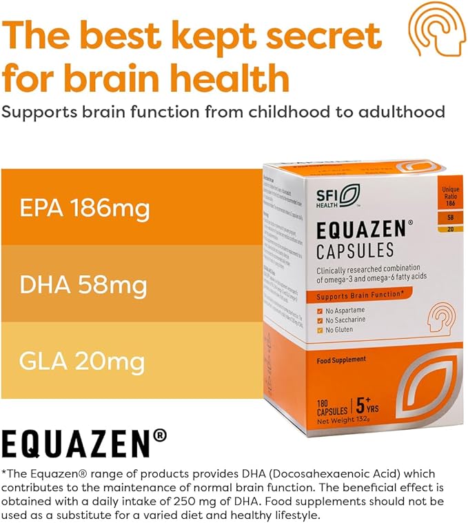 Equazen Eye Q Omega 3 &amp 6 180 Capsules