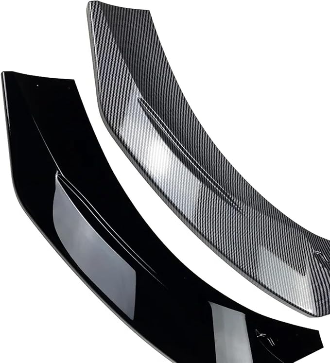 DYXN Front Bumper Lip Splitter Trim Under Chin Spoiler Compatible for Benz CLA Class C118 CLA45 AMG 2020-2023(Carbon Fiber Look)
