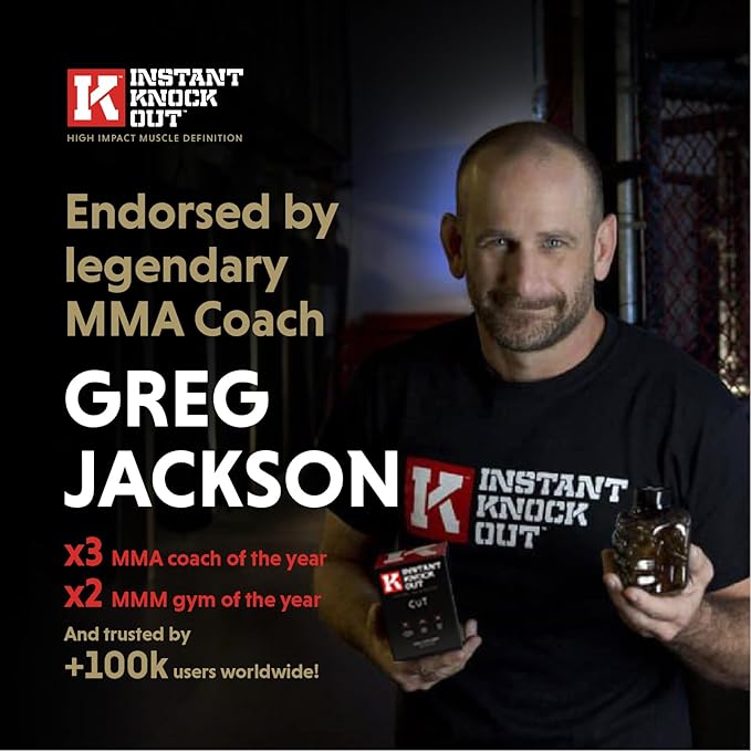 Instant Knockout - Fat Burner Weight Loss Shredding Formula - All Natural Ingredients