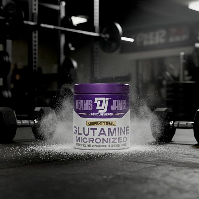 DENNIS JAMES Signature Series Glutamine Micronized | 60 Serving 300g