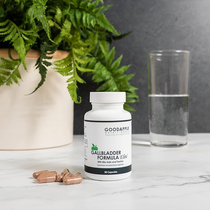 Gallbladder Formula Elite with Purified Bile Salts | Support for Abdominal discomfort Gas and Indigestion | Support for Those with and Without a Gallbladder 90 Caps
