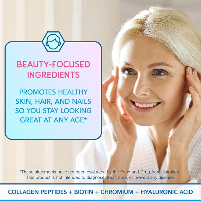 BioEmblem Beauty Probiotics for Women 35 Billion CFU 14 Strains with Biotin Collagen Prebiotics for Digestive Health Hair Skin and Nails Vaginal Probiotics Supplement Shelf Stable 30 Caps