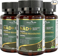 Liposomal NAD+ Resveratrol Supplement - NMN Alternative with Trans-Resveratrol Quercetin &amp Fisetin - NAD Plus for Women and Men Cellular Energy &amp Healthy Aging Non-GMO | 180 Capsules
