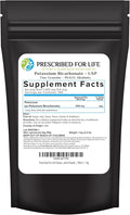 Prescribed for Life Potassium Bicarbonate Powder Pure USP &amp Food Grade Potassium Bicarbonate for Plants Winemaking &amp Baking Crystalline Powder 39% K (1kg / 2.2lb)