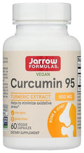 JARROW FORMULAS Curcumin Vegetarian Capsules 500 mg 60 CT
