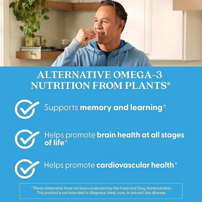 Doctors Best Vegan DHA from Algae - Vegan Plant Based Omega 3 Supplement for Women &amp Men Supports Memory Brain &amp Cardiovascular Health Non-GMO Gluten Free Soy Free - 60 Veggie Softgels