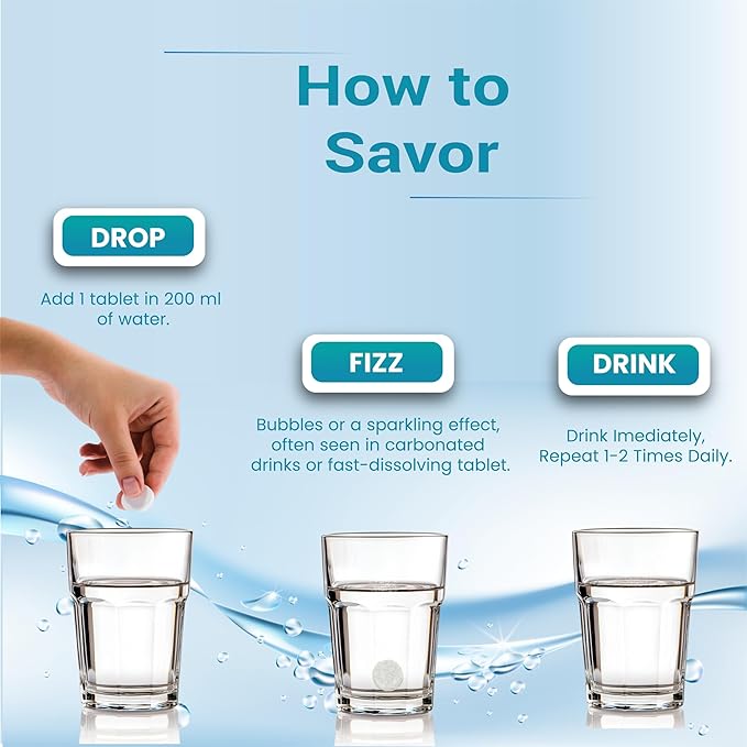 H2 Molecular Hydrogen Water Tablets with Magnesium Antioxidant Drinking Water Tablet Supports Cellular Health Fight Stress Recovery &amp Cognitive Function - 8 PPM Fast Dissolving 30 H2 Tablets