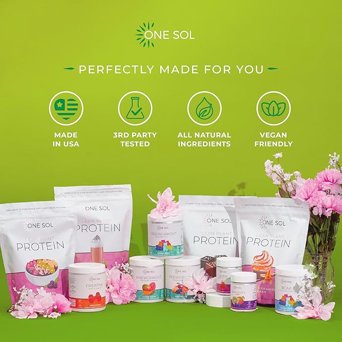 One Sol Fat Burner &amp Greens Bundle: Natural Metabolism Energy &amp Gut Health Support with Superfoods Probiotics &amp All-Natural Ingredients (Fat Burner + Super Greens)