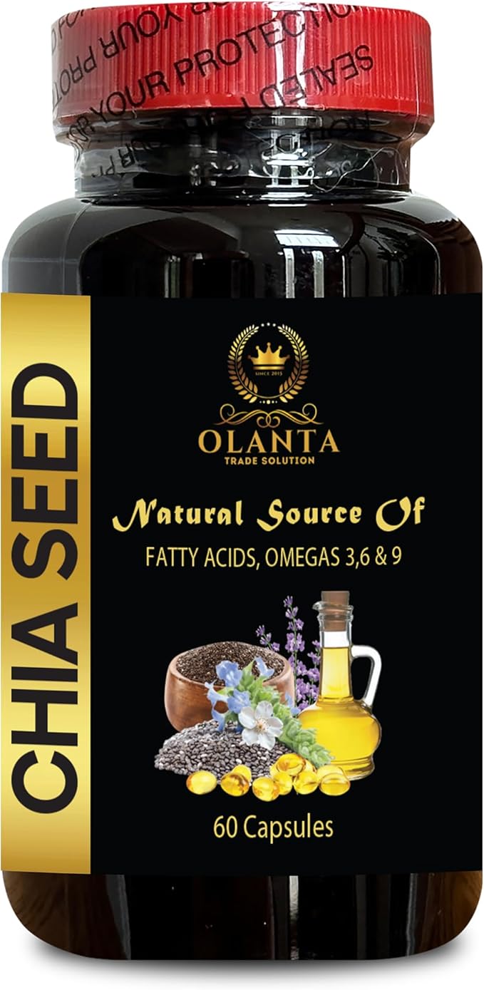 alpha lipoic acid supplement - CHIA SEED - fiber supplements capsules organic chia seed oil capsules chia seeds keto organic ground chia seeds non gmo certified usa - 1 Bottle 60 Softgels