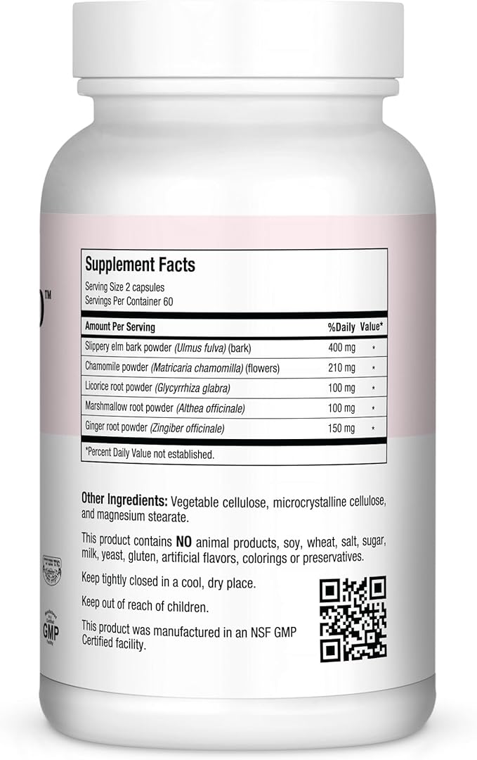 Maxi Health Stomach Anti Acid Support Full Spectrum Capsules 120 Count - Kosher for Passover