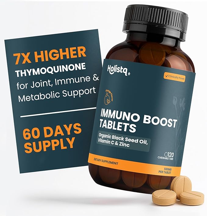Immuno Boost Vitamin C with Zinc 120 Chewable Tablet Immune System Booster for Adults - Dietary Immune Support VIT C with Chewable Zinc Tablets for Adults and Teens Antioxidant Immunity Vitamins