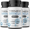 Real Science Nutrition Tremor Miracle Capsules 3 Pack- Essential Tremor Herbal Capsule Supplement for Hands Legs Feet Head Tremors