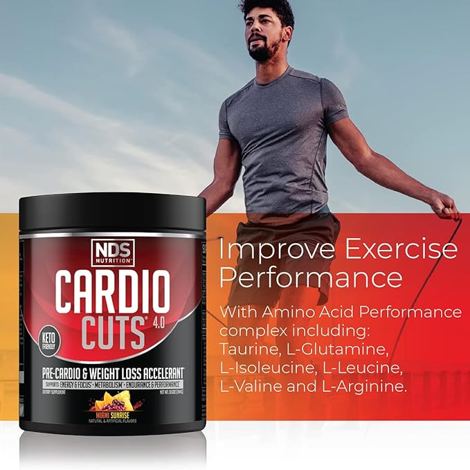 NDS Nutrition Cardio Cuts 4.0 - Miami Sunrise - 8.6 oz.