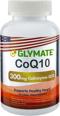 300mg CoEnzyme Q10 Support Healthy Heart with Non-GMO Soybean Oil for Optimal Benefits
