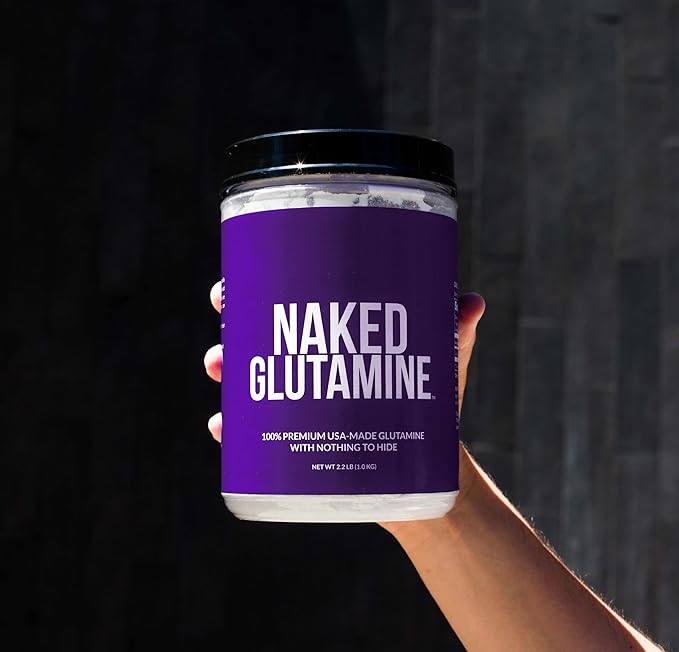 Pure L-Glutamine Made in The USA - 200 Servings - 1000g 2.2lb Bulk Vegan Non-GMO Gluten and Soy Free. Minimize Muscle Breakdown &amp Improve Protein Synthesis. No Additives