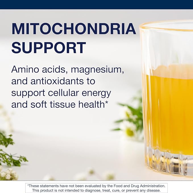 Metagenics MitoVive - Mitochondria &amp Energy Support Supplement* - with Amino Acids Magnesium L-Carnitine &amp Taurine - Supports Cellular Energy Muscle Recovery &amp Stress Response* - 30 Ser