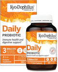 Kyo-Dophilus Daily Probiotic - Immune &amp Digestive Health Support* - Clinically Studied Friendly Trio Strains - Adult Probiotic Capsules - 180 Capsules (90 Servings)
