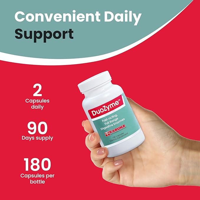 Karuna - DuoZyme 180 caps [Health and Beauty]