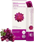 FOODOLOGY Coleology Bowel Movement Jelly (Grape &amp Prune) – Prebiotic Fiber Supplement for Gut Health &amp Daily Regularity Chia Seeds Korean Supplement – 10 Sticks