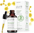 Pure Therapro Rx Ultimate K2 Supplement | Liquid Liposomal Vitamin K2 Drops | 90 Servings | 600mcg Vegan K2 as MK4 &amp MenaQ7 MK7 | Supports Bone Health Heart Health Skin &amp Hair | 10 mL