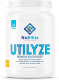 NuEthix Formulations Utilyze Enzymes for Digestive Wellness Dietary Supplement for Nutrient Absorption 60 Travel Packets