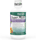 Vital Earth Minerals Super Multi – Liquid Multivitamins for Women Men &amp Kids Liquid Vitamins with Fulvic Acid for Better Absorption MTHFR Support 32 Oz + 1 Oz Cup