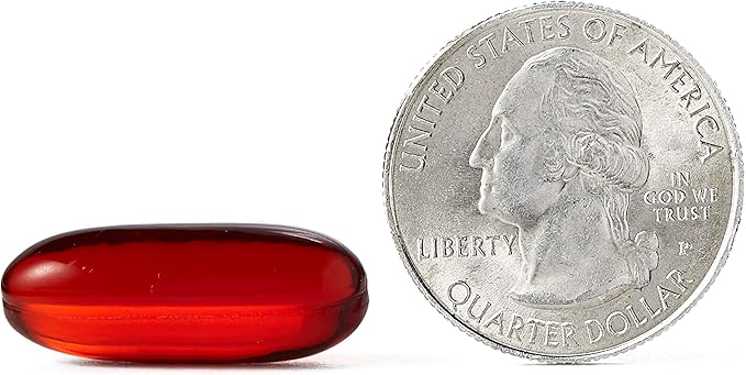 MegaRed Ultra Strength 1000mg Omega-3 Krill Oil Supplement with EPA/DHA Astaxanthin &amp Phospholipids No Fish Oil Aftertaste Supports Heart Brain Joint and Eye Health 60 Count Softgels.