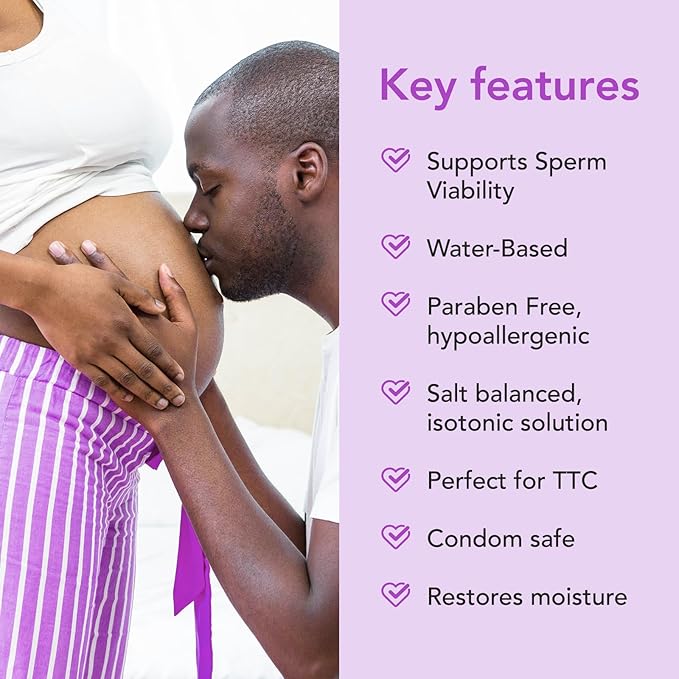 Premom Male Sperm Fortify Capsules - Male Fertility Supplements for Men Personal Fertility Lubricant for Conception 4oz Bundle – Fertility Support for Women and Men